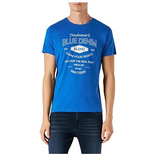 Blend 20713234 t-shirt, 194050/blu nautico, xl uomo