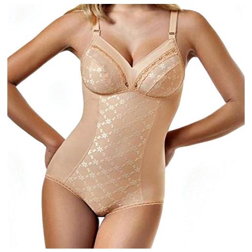 SIèLEI body contenitivo 811 senza ferretto coppa b (7, bianco)