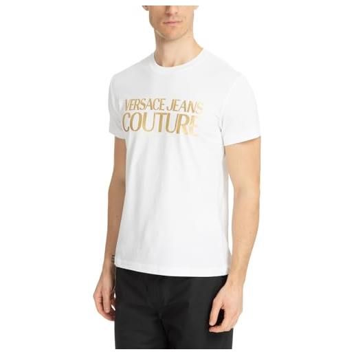 VERSACE JEANS COUTURE t-shirt uomo white - gold xl