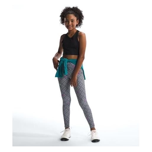 The North Face never stop canottiera tnf black/smoked pearl tnf shadow toss print 140