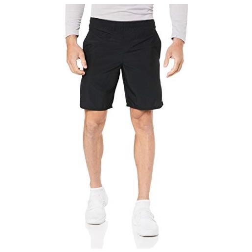 Nike challenger, pantaloncino uomo, black/black/(reflective silv), xl
