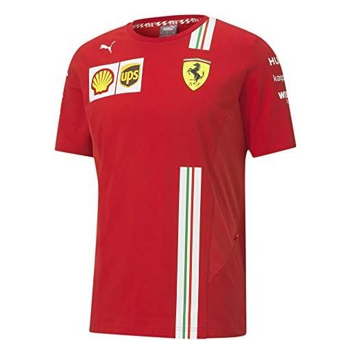 Ferrari puma maglietta da uomo Ferrari team t-shirt, colore: rosso, xxl