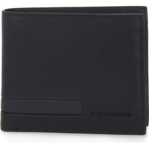 PORRASSO Portafoglio Uomo In Pelle PU Con Protezione RFID - Bifold Compatto Con Portamonete, Caffè