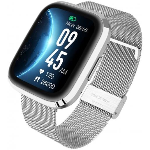 GARETT smartwatch garett grc style 1.72'' in acciaio argento [style_sil_stl]