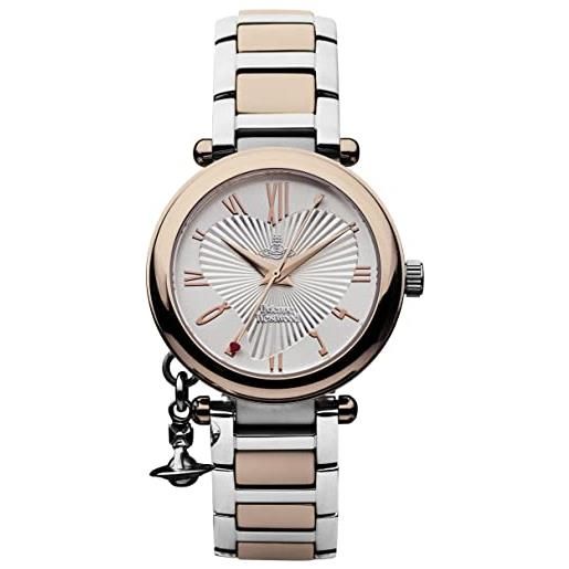 Vivienne Westwood orologio da polso analogico da donna con cinturino in acciaio inossidabile vv006rssl