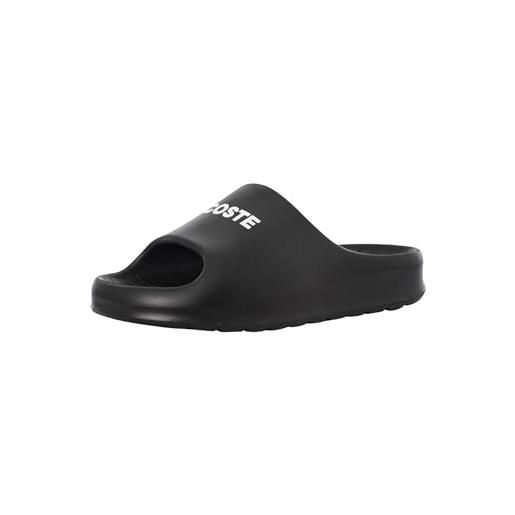 Lacoste-men slides & sandals-47cma0015, black/black, 39.5 eu