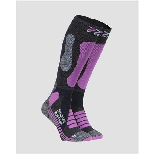 X-Socks calzini da donna x-socks ski touring silver 4.0
