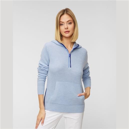 G/Fore felpa con cappuccio g/fore relaxed fit hooded 1/4 zip s