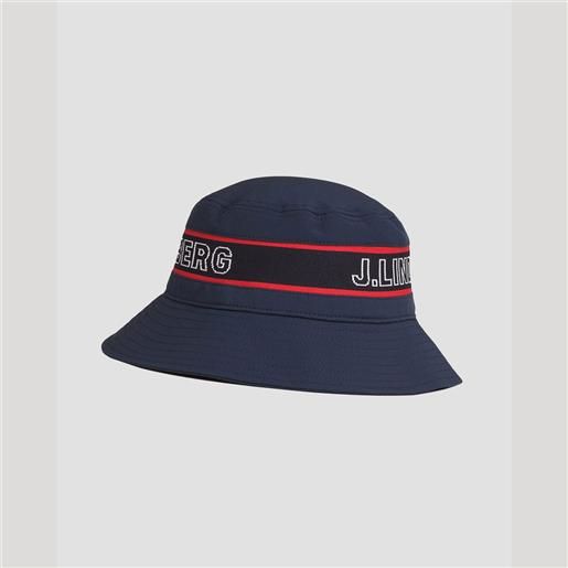 J Lindeberg cappello a secchiello j. Lindeberg denver stripe bucket hat