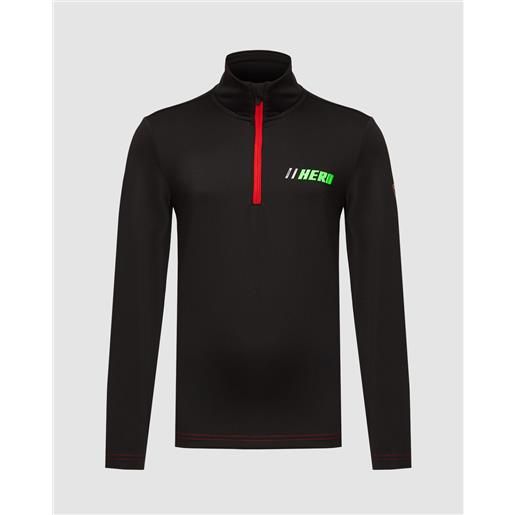 Rossignol felpa Rossignol hero 1/2 zip warm stretch junior