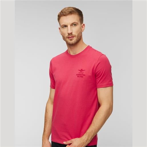 Aeronautica Militare t-shirt da uomo Aeronautica Militare rosa