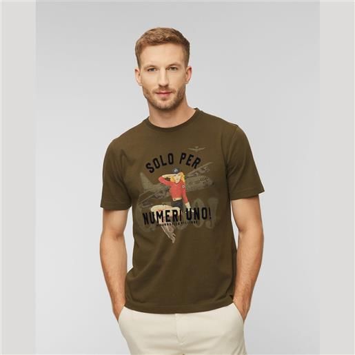 Aeronautica Militare t-shirt da uomo Aeronautica Militare verde