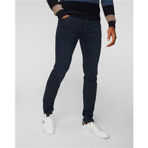 Alberto pantaloni jeans da uomo Alberto slim-super stretch dual fx denim