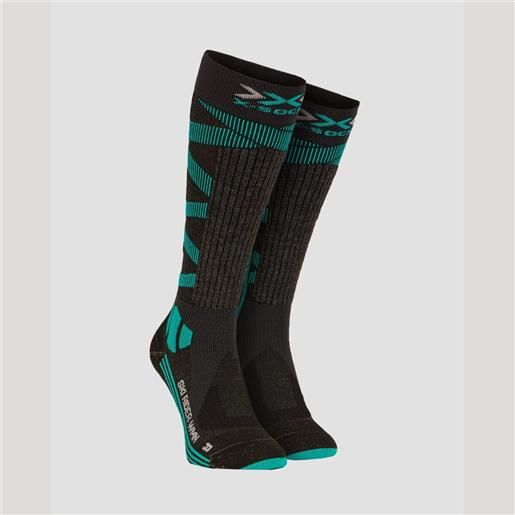 X-Socks calzini da donna da sci x-socks ski rider silver 4.0