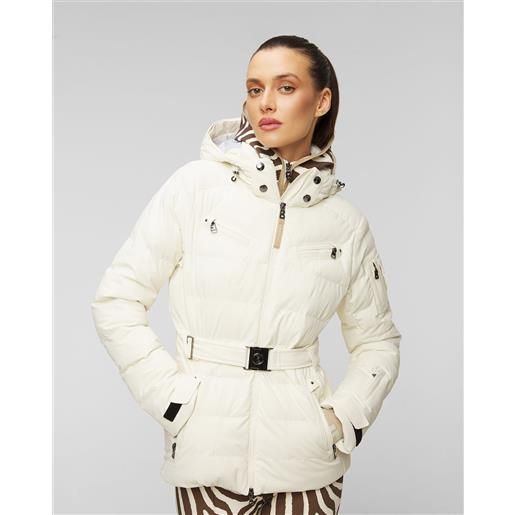 BOGNER giacca bianca da sci da donna bogner ellya-t