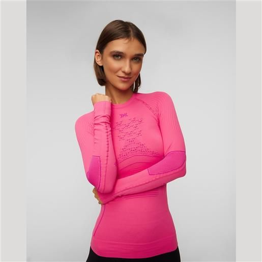 X-Bionic maglietta rosa a maniche lunghe termoattiva da donna x-bionic energy accumulator 4.0 lg sl