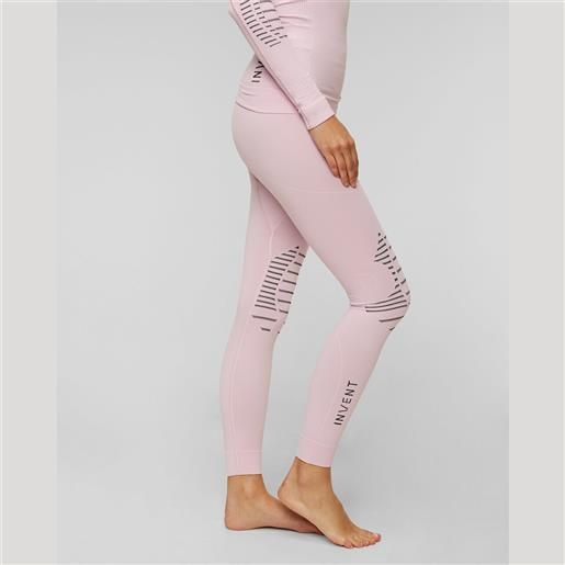 X-Bionic leggings termoattivi rosa da donna x-bionic invent 4.0