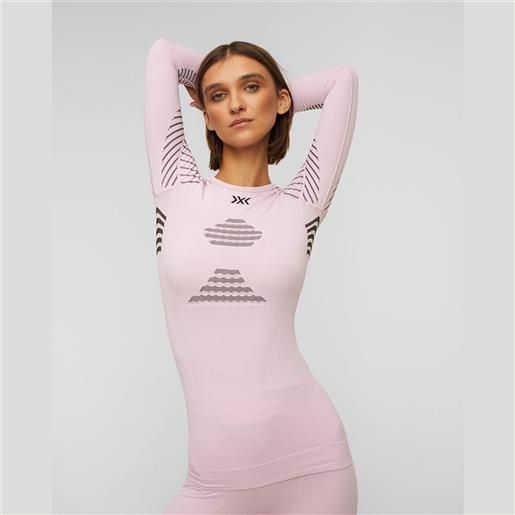 X-Bionic maglietta a maniche lunghe rosa termoattiva da donna x-bionic invent 4.0 lg sl