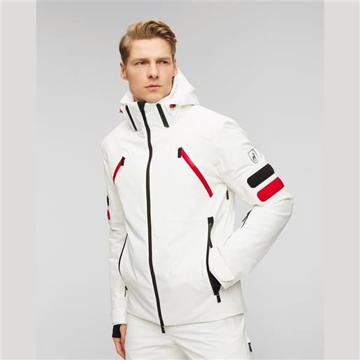 Toni Sailer giacca bianca da sci da uomo Toni Sailer leon