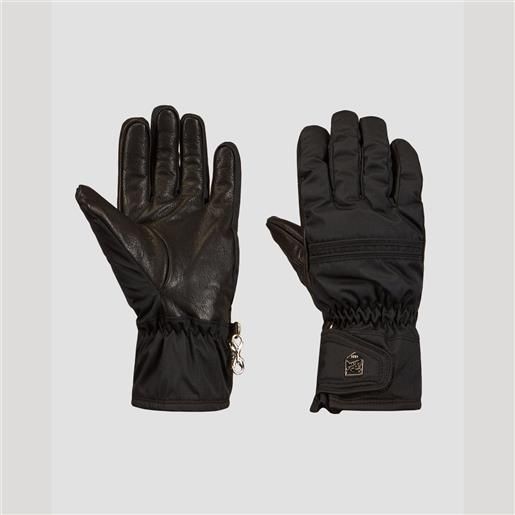 Hestra guanti neri da sci da donna Hestra primaloft leather female - 5 finger