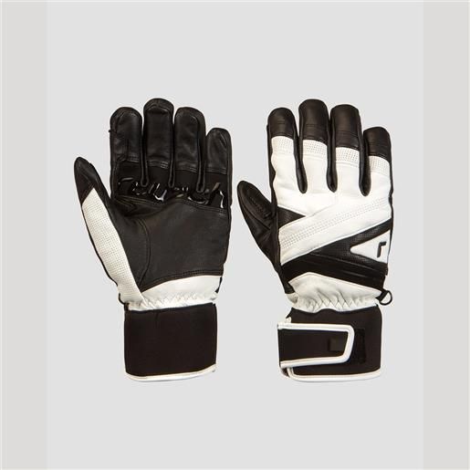 Reusch guanti bianco-neri da sci Reusch classic pro