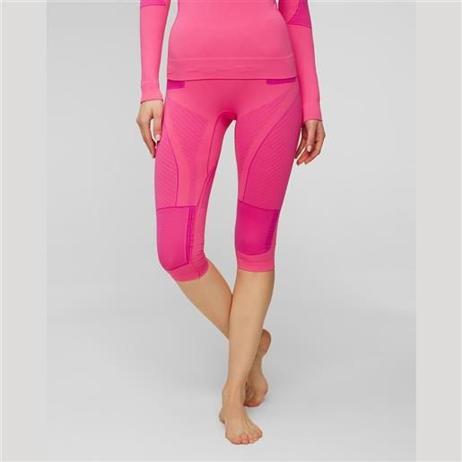 X-Bionic leggings termoattivi rosa 3/4 da donna x-bionic energy accumulator 4.0