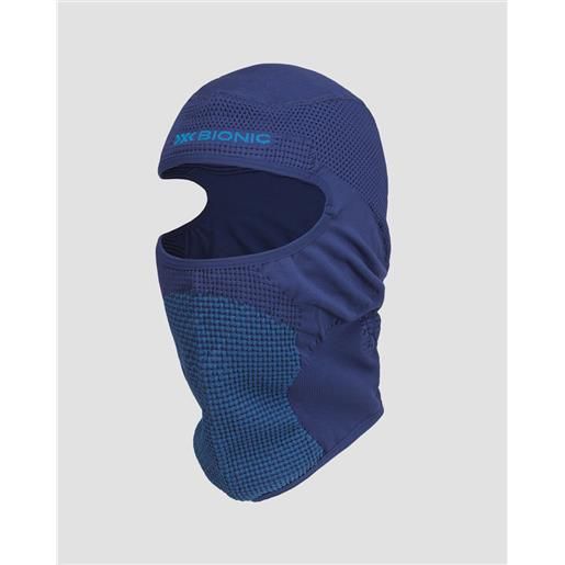 X-Bionic passamontagna blu scuro x-bionic stormcap face 4.0