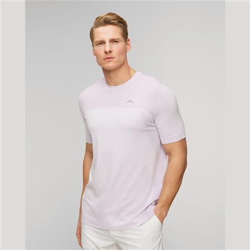 J Lindeberg t-shirt rosa da uomo j. Lindeberg kai seamless top