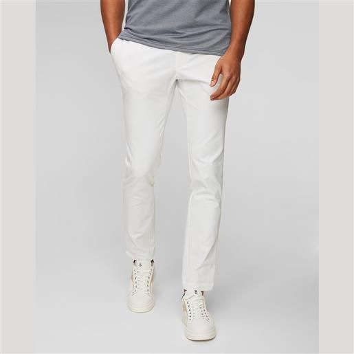 Alberto pantaloni bianchi da uomo Alberto ian-bsgt-3xdry® cooler