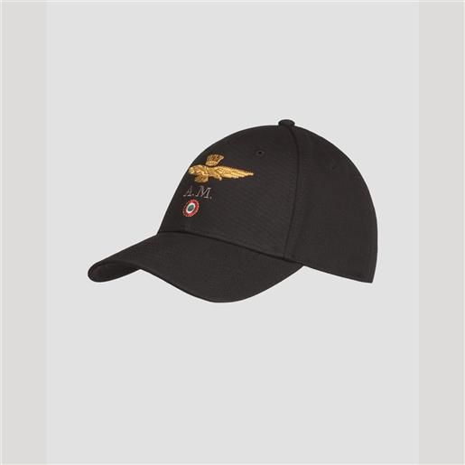 Aeronautica Militare cappellino nero da uomo Aeronautica Militare
