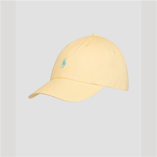 Polo Ralph Lauren cappellino giallo da donna Polo Ralph Lauren