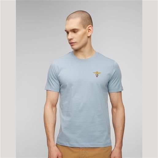 Aeronautica Militare t-shirt azzurra da uomo Aeronautica Militare