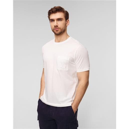 Vilebrequin t-shirt bianca basic da uomo Vilebrequin titus