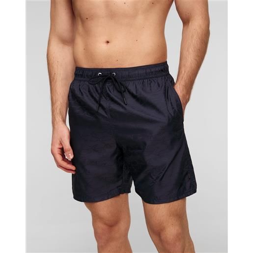 Paul and Shark shorts da bagno blu scuro da uomo paul&shark