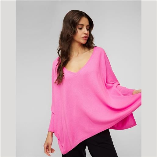 Kujten maglione rosa in cashmere da donna Kujten minie