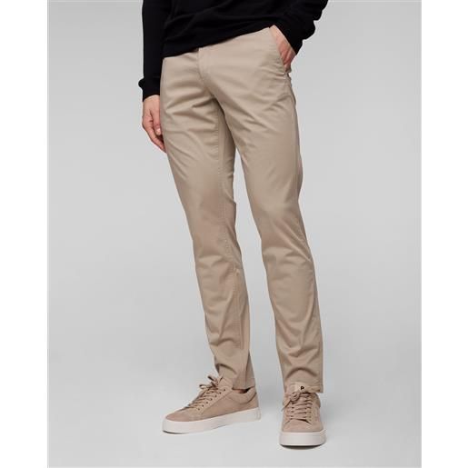 BOGNER pantaloni beige da uomo bogner niko-g9