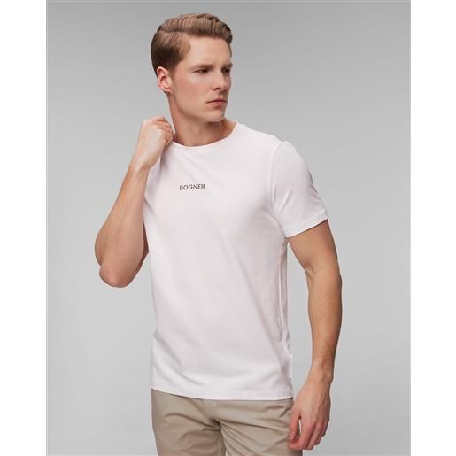 BOGNER t-shirt bianca da uomo bogner roc