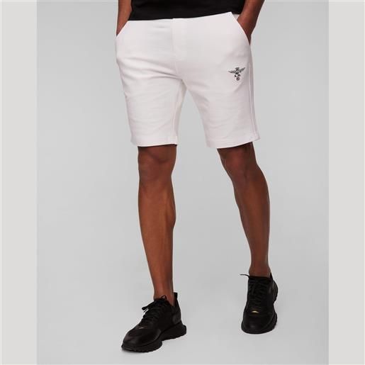 Aeronautica Militare shorts da tuta bianchi da uomo Aeronautica Militare