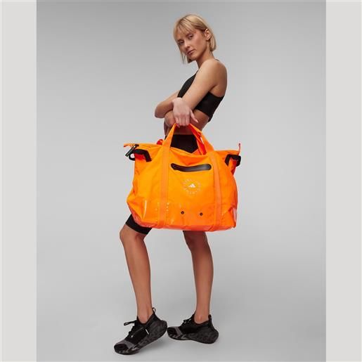 Adidas by Stella McCartney borsa sportiva da donna adidas by stella mccartney asmc tote arancione 40 l