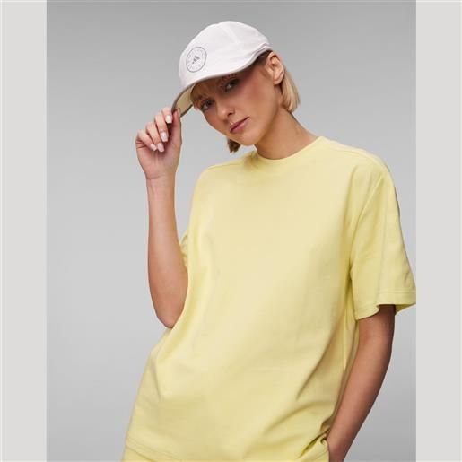 Adidas by Stella McCartney t-shirt gialla da donna adidas by stella mccartney asmc logo tee