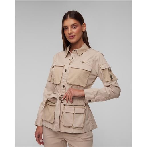 Aeronautica Militare giacca beige da donna Aeronautica Militare