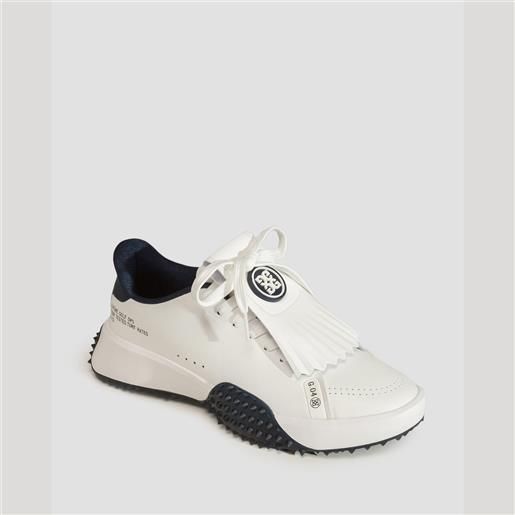 G/Fore scarpe bianche-blu scuro da golf da donna g/fore g. 112 p. U. Leather kiltie