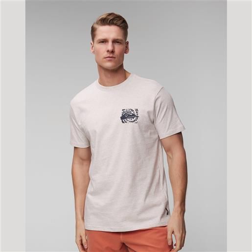 Quiksilver t-shirt bianca da uomo Quiksilver hurricane or hippie moe