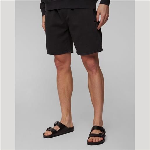 Quiksilver shorts neri da uomo Quiksilver salt water fleece short
