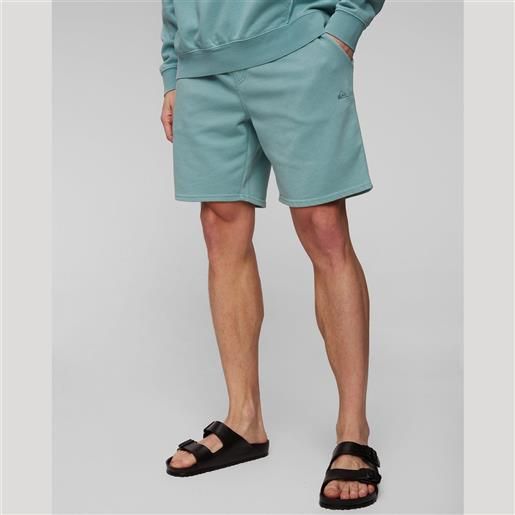 Quiksilver shorts blu chiaro da uomo Quiksilver salt water fleece short