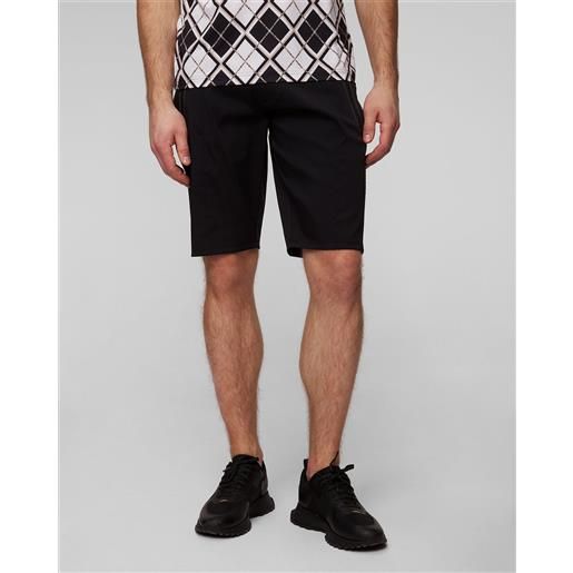 BOGNER shorts neri da uomo bognerxlanger renard