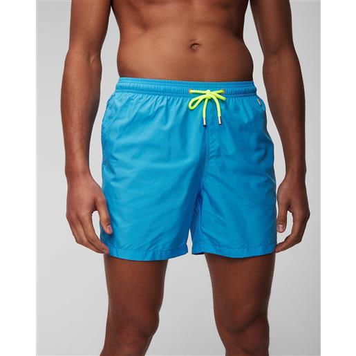 Mc2 Saint Barth shorts da bagno blu da uomo Mc2 Saint Barth