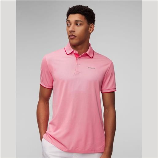 RLX Ralph Lauren polo rosa da uomo ralph lauren rlx golf