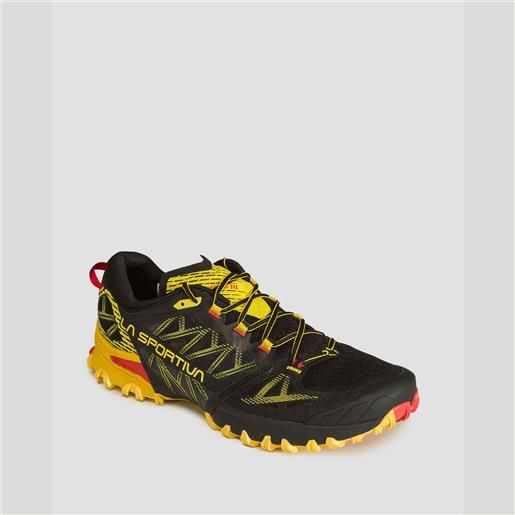 La Sportiva scarpe nero-gialle da trail da uomo La Sportiva bushido iii