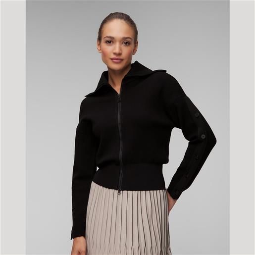 Sportalm maglione nero con viscosa da donna Sportalm